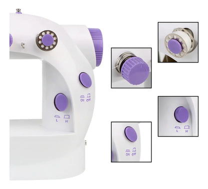 Mini Máquina Costura Multifunción