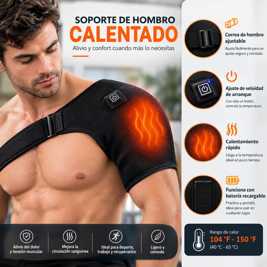 Almohadilla térmica para el hombro